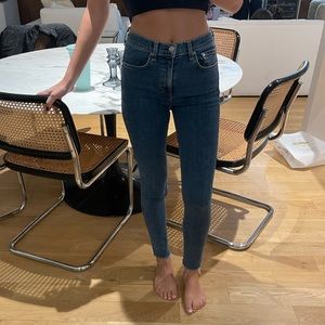 High Rise Skinny Rag & Bone Jeans